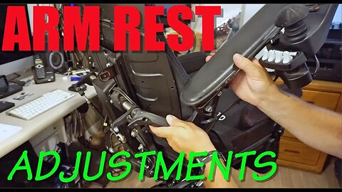 MEGA VLOG 444: Permobil 3G armrests! (long version)