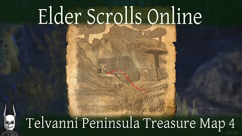 Telvanni Peninsula Treasure Map 4 [Elder Scrolls Online] ESO