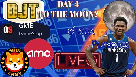 DAY 4 MEME STOCK WATCH AND NUGGETS GETS DESTROYED