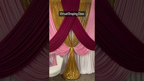 Event Draping #diy #backdrop #draping