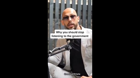 Andrew Tate - Why You Should Stop Listening To The Government