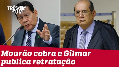 Gilmar Mendes diz que respeita Forças Armadas