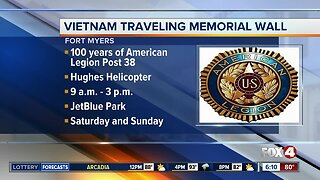 Travelling Vietnam Wall memorial coming to Fort Myers this weekend