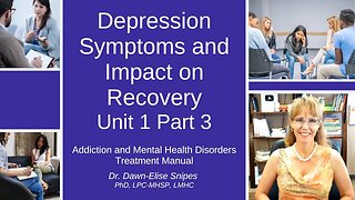 Introduction to Depression | Addiction and Mental Health Recovery Counseling Activities