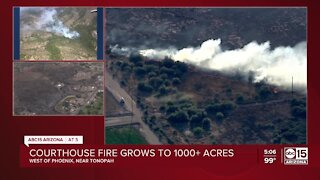 Wildfire Watch: Flames spreading around the state