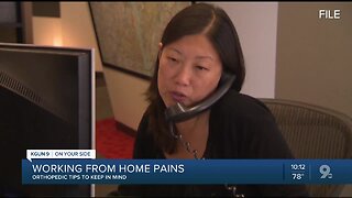Preventing work-from-home aches and pains