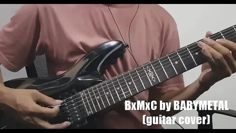 BABYMETAL - BxMxC (guitar cover)