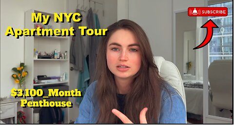 My NYC Apartment Tour_ $3,100_Month Penthouse in Manhattan