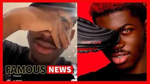 Lil Nas X Reacts To Nike Suing Over 'Satan Shoes' | Famous News