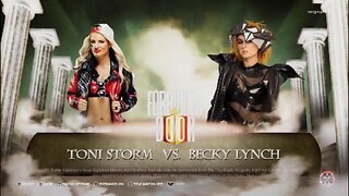 WWE X AEW Toni Storm vs Becky Lynch