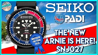 The New Arnie Is Here! | Seiko Prospex PADI 200m Solar Diver SNJ025, SNJ027 & SNJ028 Unbox & Review