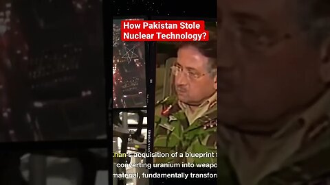 How Pakistan Stole Nuclear Technology? #india #pakistan
