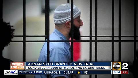Appeals judges uphold decision for new trial for Adnan Syed