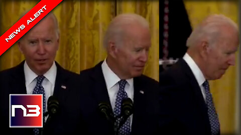 Biden Whispers Remark, instantly Stuns Reporters Before Leaving Room