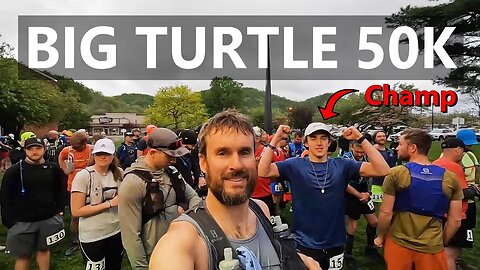 Big Turtle 50K - 21 Year Old Wins His First Ultra Race!