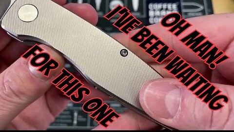 UNBOXING A KNIFE I HAVE BEEN EXCITED TO SEE | PRODUCTION WHARENTAC