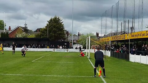 Bacup Borough FC the winning goal Edward Case Cup