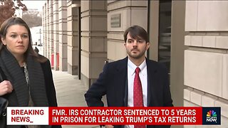 Former IRS Contractor Charles Littlejohn Gets Five Years For Leaking Trump's Tax Records