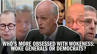 Woke Generals or Democrats: Who's More Obsessed With Wokeness?