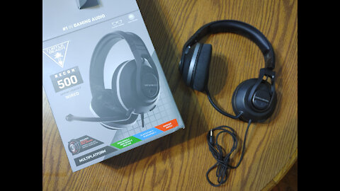 ChristCenteredGamer.com Unboxes the Turtle Beach Recon 500 Wired Gaming Headset