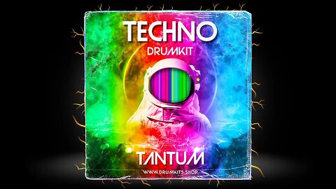 (FREE) TECHNO DRUM KIT - "TANTUM" (+ Drum Loops) 2023
