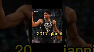 Giannis over the years#nba #giannisantetokounmpo #giannis #basketball #bucks #viral