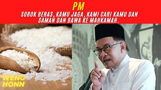 Siapa yang menyembunyikan stok beras akan diheret ke muka pengadilan - PM Berita Harga Beras Naik