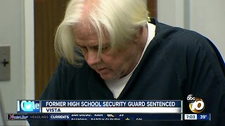 Former high school security guard sentenced