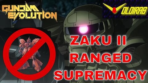 Gundam Evolution Noping out of Sazabi to Zaku Ranged