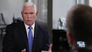 Chuck Todd Asks Pence ‘If You Were President Biden Would You Pardon Trump Right Now’