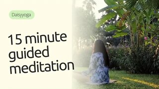 15 MINUTE GUIDED MEDITATION Mountain/ MEDITATION/ Daisyyoga