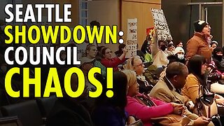 Migrant Protesters STORM Seattle City Council meeting DEMANDING housing for illegals