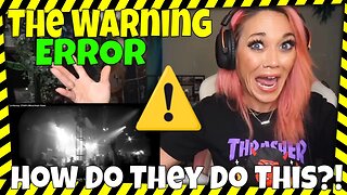 The Warning "Error" REACTION | HOW DO THEY DO THIS?!