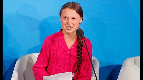 Doom Pixie Greta Thunberg Detained for Blocking Roads at the Hague