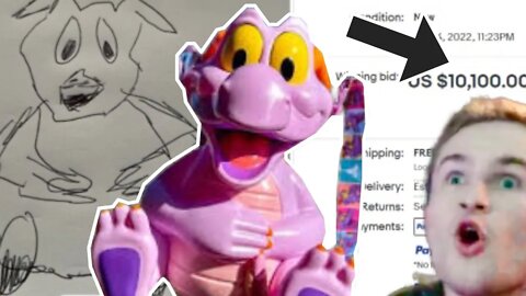 eBay Listing of Bad Figment Popcorn Bucket Drawing Hits $10,000