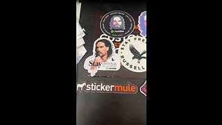 Russell Brand StickerMule Stickers are in!