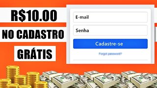 Cadastre e Ganhe R$10,00 - Aplicativo Pagando Por Cadastro (App Pagando no Cadastro Via Pix)