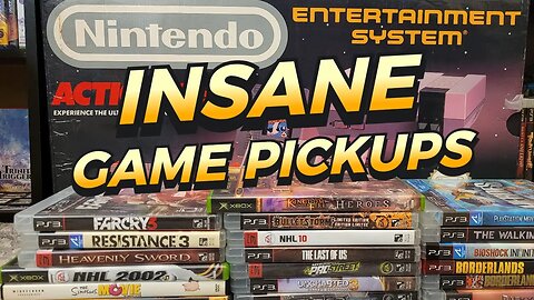 INSANE Game Pickups (NES, PS3, & More) | Game Pickups Episode 38