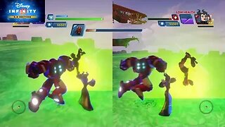 Disney Infinity 3.0 Maleficent & Hulk Buster vs Darth Maul