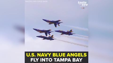 Blue Angels to headline MacDill AirFest May 12-13 | Taste and See Tampa Bay