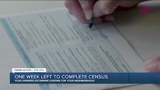 There's one week left to complete your 2020 Census form. Here's what you need to know