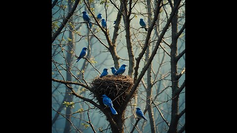 bluebirds live nesting