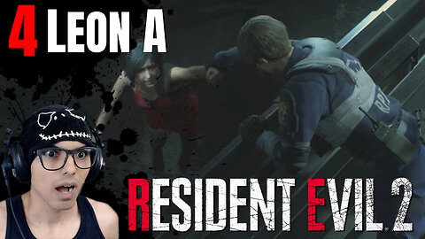 4) Resident Evil 2 Remake - Leon A Playthrough Gameplay