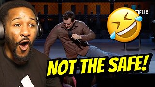 THE ENDING! 😂 JIM JEFFERIES - TEXTING A RUGBY PLAYER | REACTION!