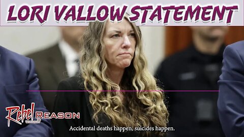 Lori Vallow gives a statement right before sentencing. "Accidents happen , s*icides happen"