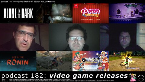 +11 002/004 013/013 006/007 podcast 182: video game releases
