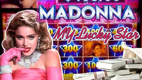 💃 SEXY MADONNA Brings Me Some MATERIAL WINS 💪 MIGHTY CASH SLOT MACHINE ACTION!