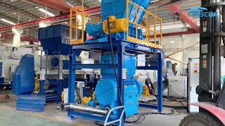 Shredder-granulator Combination - FRP Shredder