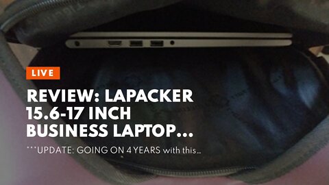 Review: LAPACKER 15.6-17 inch Business Laptop Backpacks for Women Mens, Water Resistant Laptop...