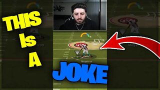 What am I doing wrong..? Madden 23 #shorts